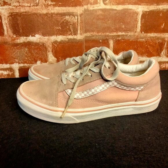 Vans Kids Shoes Size 5 Pink Skateboarding Suede - Picture 7 of 7